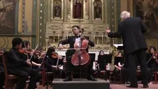 Paul Hyun performs C. Saint-Saens Concerto for cello and orchestra no  1