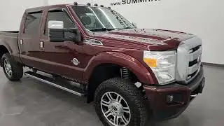 2016 FORD F250 PLATINUM LARIAT ULTIMATE DIESEL BRONZEFIRE 4K WALKAROUND 13807Z SOLD!