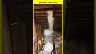 Smart Construction Workers with smart techniques |Gross Tech Creativity #shorts #constructionshorts