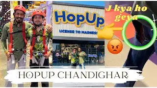 HopUP Chandigarh || India Largest Trampoline Park || galat ho geya yaar 😡 (Part-1)