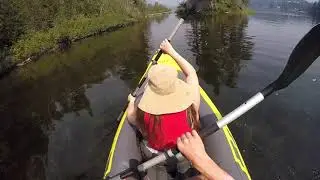 Kayaking - Alta Lake. Whistler, BC.