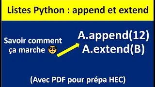append and extend Methods for Python Lists