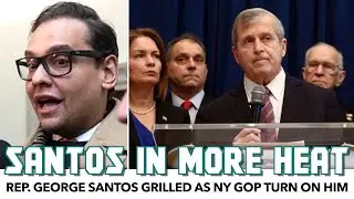 Another Lie! George Santos Grilled As NY GOP Turn On Him
