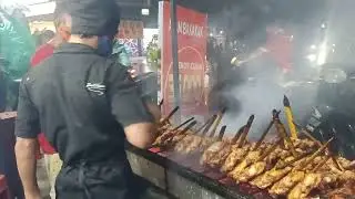 Hujan berkah ayam bakakak adipati sampai antri menunggu#ayam bakakak adipati