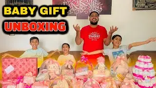Baby Gifts Unboxing 🎁❤️ || Special Gifts From UK🇬🇧🥳 || #kashmiri_bethak 