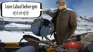 Manali to Atal Tunnel Ride | Exploring Sissu, Lahaul Valley on My Jawa 42