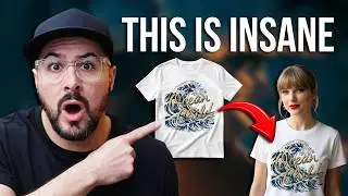 Create A Viral T-Shirt Design In 3 Minutes With AI (No Skills Required)