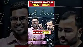 720 Marks Without Any Offline Coaching!! 🔥 #PW #Shorts #NEET