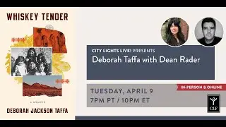 CITY LIGHTS LIVE! Deborah Taffa in conversation with Dean Rader