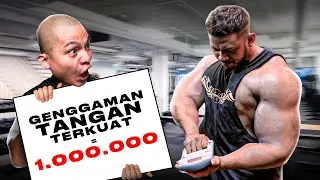 TES GENGGAM TERKUAT DI BUMI DAPET 1 JUTA! (STRONGEST GRIP CHALLENGE)