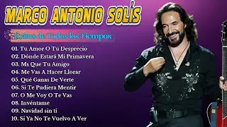 Marco Antonio Sol&iacute;s &ndash; Top &eacute;xitos Latin pop con Si No Te Hubieras Ido y Tu C&aacute;rcel playlist complet