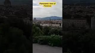Panoramic view of #florence in #italy