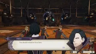 Fire Emblem: Three Houses - Hubert Vs Death Knight Unique Dialogue