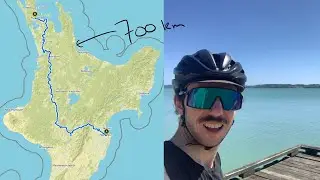 I rode 700km to catch my flight to Rarotonga
