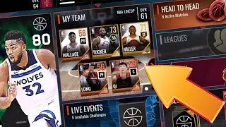 NBA LIVE MOBILE 18 NEW LINEUPS & COACH CHEMISTRY!
