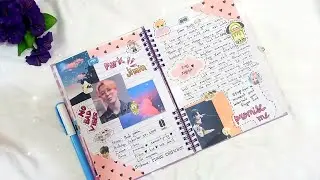 ✅Kpop Journal with me | Park Jimin | BTS Journal Ideas