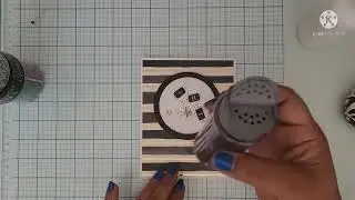 Easy shaker window for cards, cake topper and more