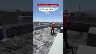 Flat roof repair contractor in Los Angeles #latest #roofing #roofreplacement