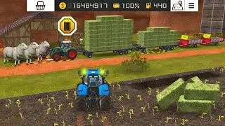 Fs 18 Sheep Feeding & Purchasing Many Sheeps ! Farming Simulator 18 Delivery Grass Bales | #fs18
