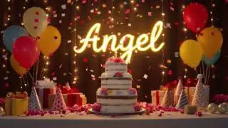 ANGEL Birthday Song &ndash; Happy Birthday ANGEL