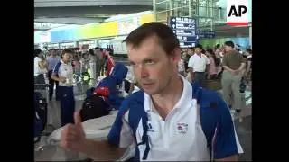 Olympic athletes arrive in larger numbers in Beijing
