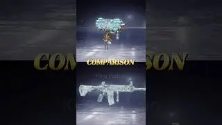 ⚒️Glacier Hammer - UZI vs ❄️Glacier - M416 Comparison #pubg #bgmi #crateopening