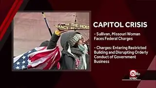 Woman from Sullivan, Missouri charged in U.S. Capitol riot