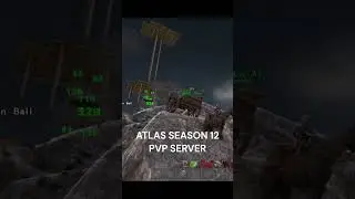 ATLAS: Taking down a tower in Season 12 PVP #atlas
