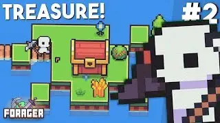 WINGS + OTHER TREASURE! | Forager Playthrough Episode 2