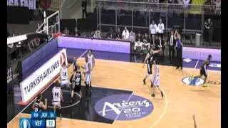 VEF Rīga - BILBAO Basket (99-76) Eurocup