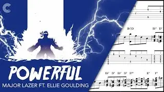 Violin - Powerful - Major Lazer - Sheet Music, Chords, & Vocals