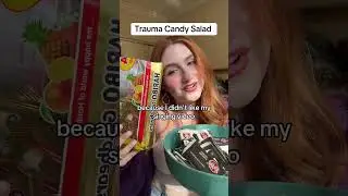 Trauma Candy Salad (it just gets worse) @haleyfayerosenthal #shorts #music #storytime #singer #trauma