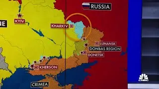 Ukrainian forces press retreating Russian troops