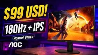 Este monitor gamer lo tiene TODO por menos de $100 | Review AOC 24G4E en espa&ntilde;ol