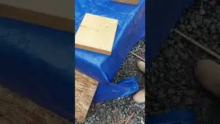 Testing Loctite PL400 sub floor adhesive for adhesion to wet surface before installation