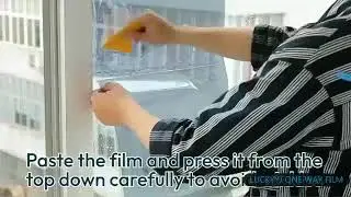 Tutorial / Cara Pasang Kacafilm one way riben sandblast