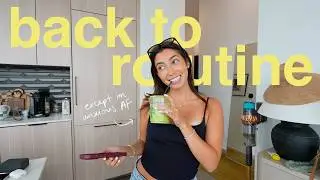getting back into routine (with anxiety, bad air quality & hailey bieber jeans)