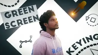 Green Screen Remove in Tamil 🎬 | After Effects Beginner Tutorial EP 7