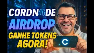 🚀 CordNode Airdrop &mdash; Ganhe Tokens CP Rodando N&oacute;s e Conquistando Tarefas!