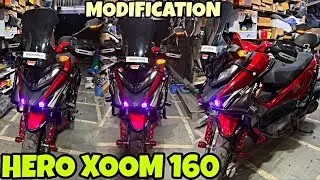 HERO XOOM 160 me kardi Unique Modification | Customer ke sath hua Fraud | Truth Exposed |