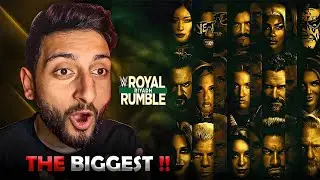 🤯 The Biggest Card for WWE Royal Rumble 2026 !!
