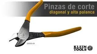 Pinzas de corte diagonal y alta palanca. - Mod. D2000-49