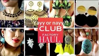 Most affordable Club factory Jewelry haul|All under300rs|Jewelry and accessories|SwetasBeautyVanity