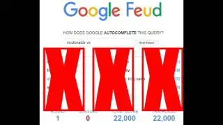 (NEW LAPTOP) Google Feud - Episode 1