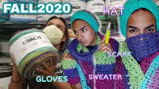 4 CHUNKY GARMENTS IN ONE CAKE | CARON Anniversary Cakes ONE CAKE Challenge | LIMON Crochets