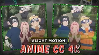 4k  Colour Correction For Anime Edits || Alight Motion Tutorial || Anime CC Preset Alight Motion ||