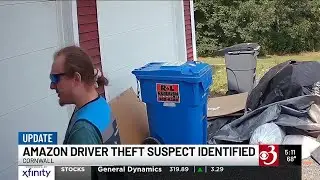 Tips from the public helped lead police to delivery driver suspected of theft