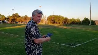 Attop Model W80 Drone Demo in SoCal Baseball Park