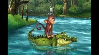 Monkey Crocodile Tamil | Stories for kids in Tamil | Vin Vin Just for kids |@vinvinjustforkids3674