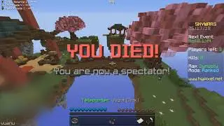 lifelong cheating in Ranked Skywars